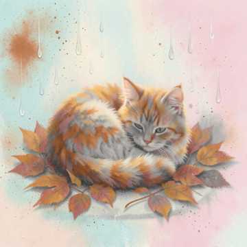 Обложка: 2_Котики, осень...