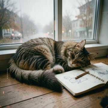 Обложка: 6_1Котики, осень...энергичное