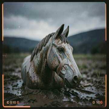 Обложка песни ИИ: Умирал богатырь 1 Slavic folk metal МГ