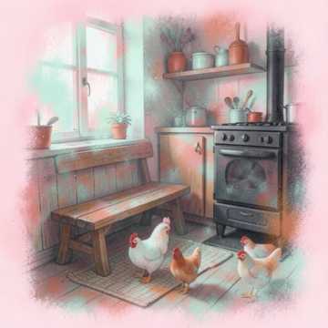 Обложка: Деревенский быт