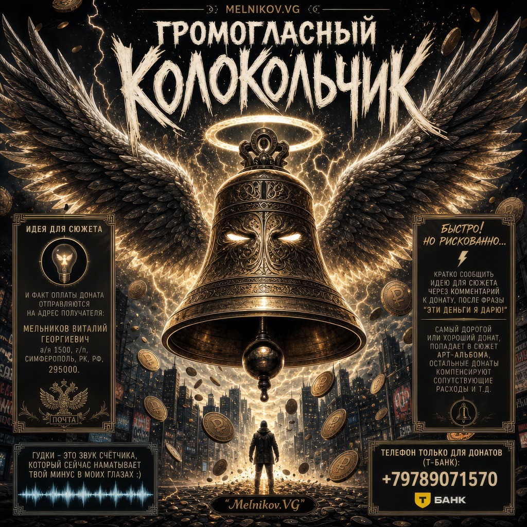 Обложка песни ИИ: Громогласный Колокольчик