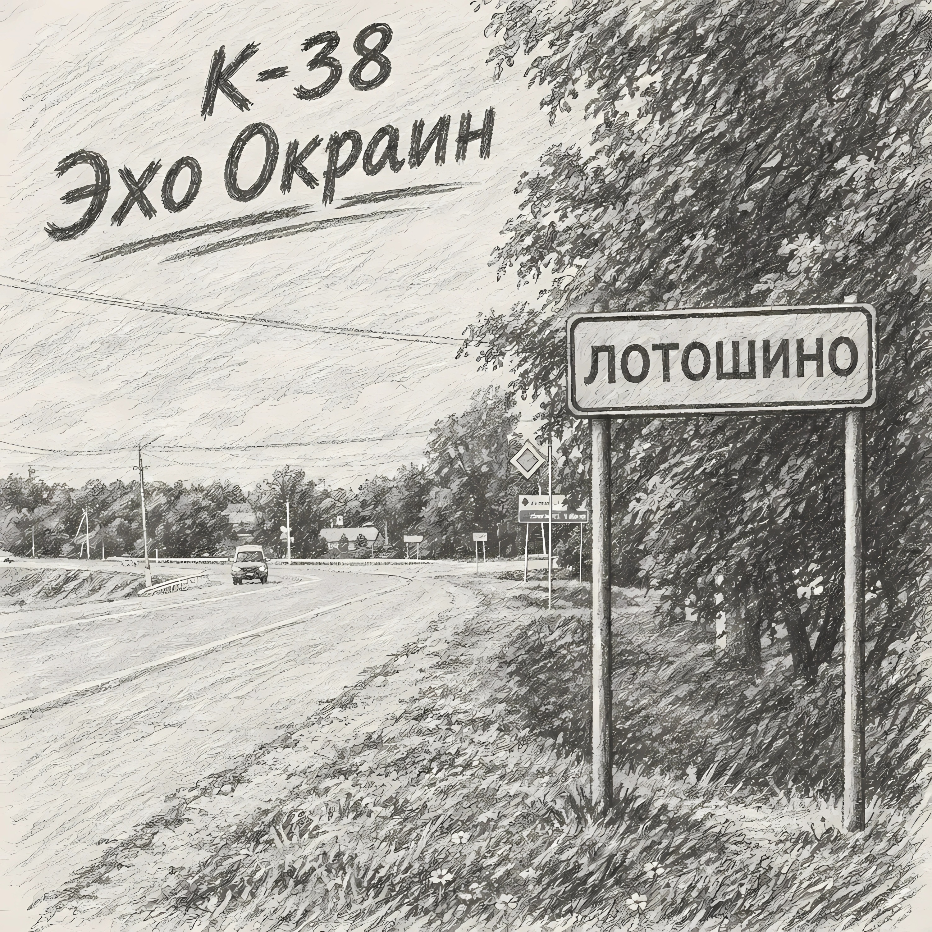 Обложка: K-38 - Эхо Окраин