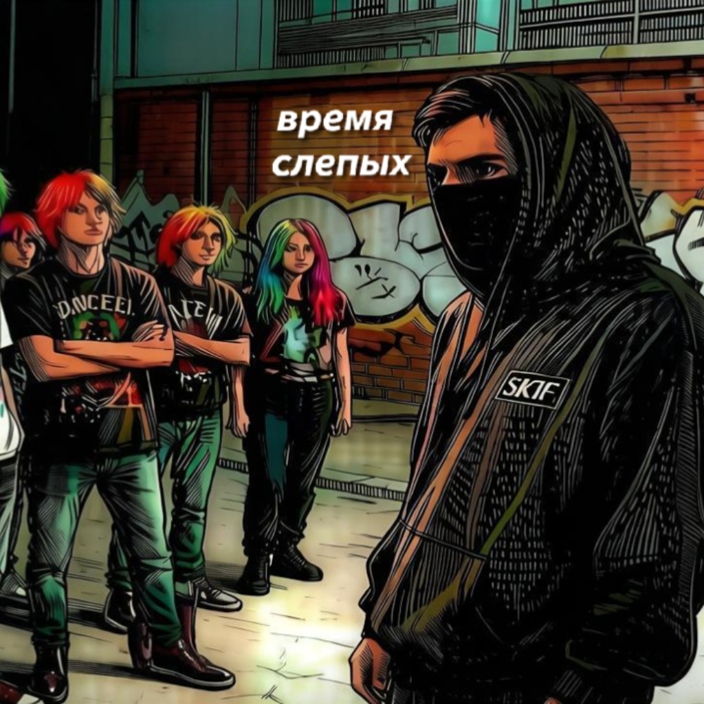 Обложка: Время слепых