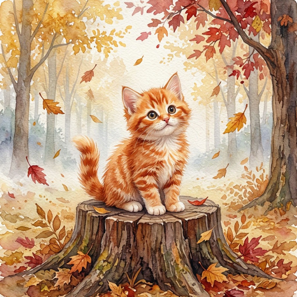 Обложка: 5_Котики, осень...трип-хоп